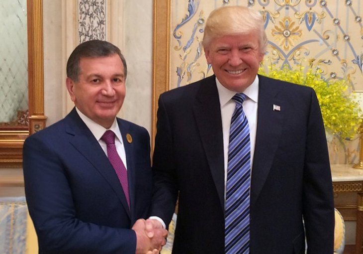 Шавкат Мирзиёев встретился с Трампом (фото)