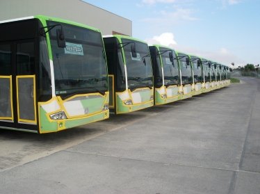 В столицу поступила новая партия низкопольных автобусов