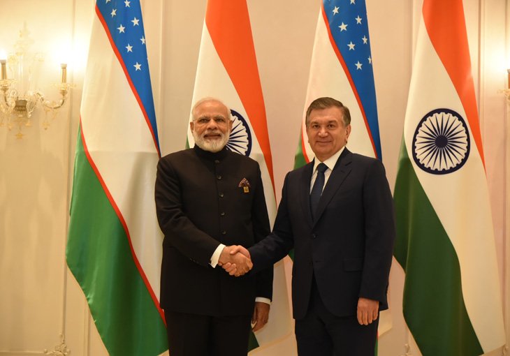 Президент Узбекистана встретился с премьер-министром Индии: стороны заинтересованы в сотрудничестве