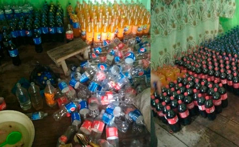 В Ферганской области обнаружили подпольный цех по производству Coca-Cola и Pepsi