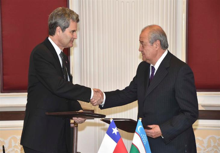 Узбекистан и Чили подписали меморандум о политических консультациях