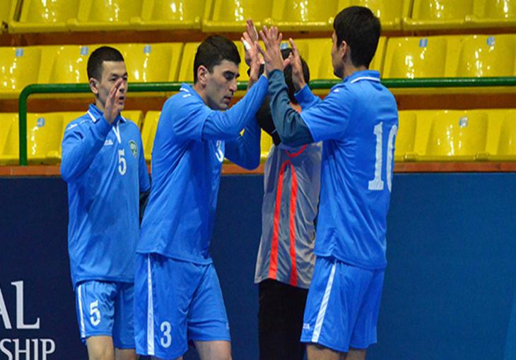 Футзал: сборная Узбекистана одолела Иорданию с крупным счетом 