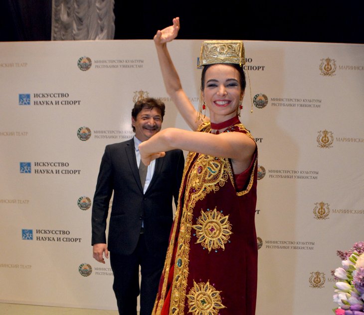 Одна из лучших балерин России выступила в Ташкенте (фото)