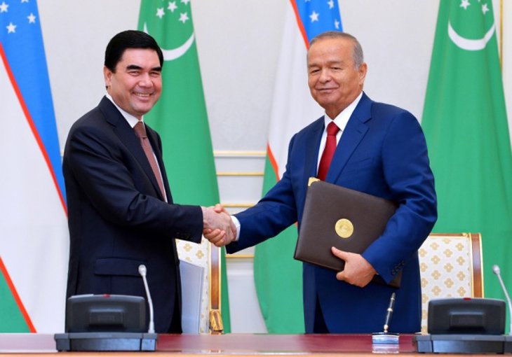Каримов и Бердымухамедов провели переговоры в Ташкенте 