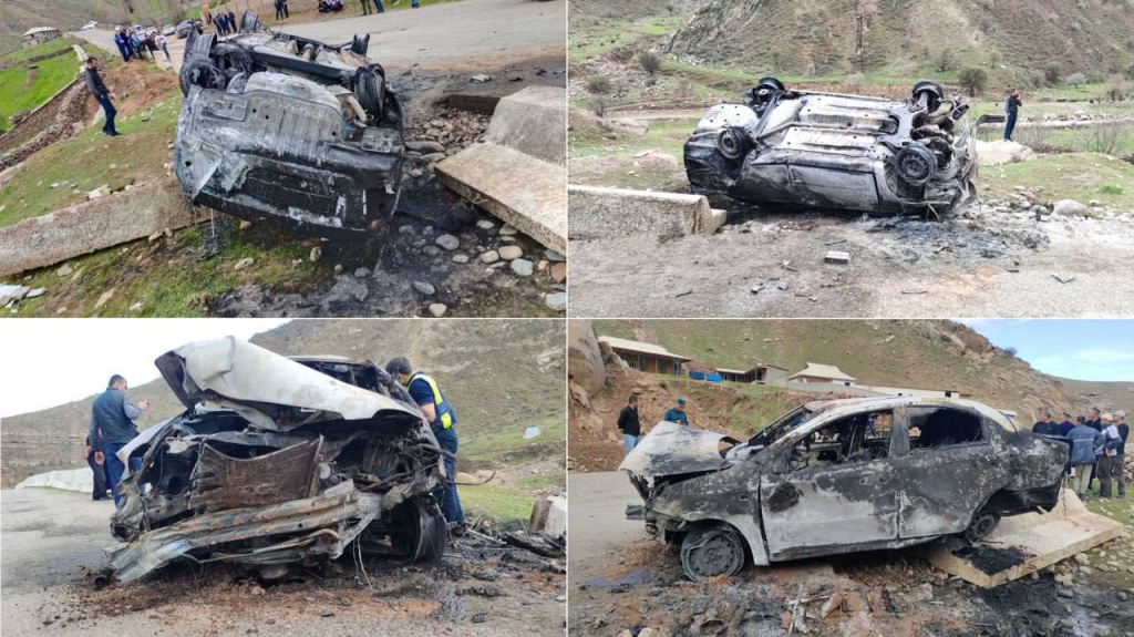 Женщина управляла машиной без водительских прав и совершила смертельное ДТП в горах Сурхандарьи. Видео