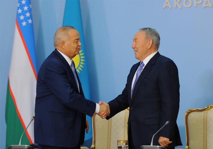 Каримов поздравил Назарбаева в связи с избранием Казахстана в непостоянные члены Совбеза ООН