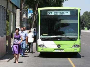 Парк общественного транспорта Ташкента пополнится 25 автобусами Mercedes-Benz