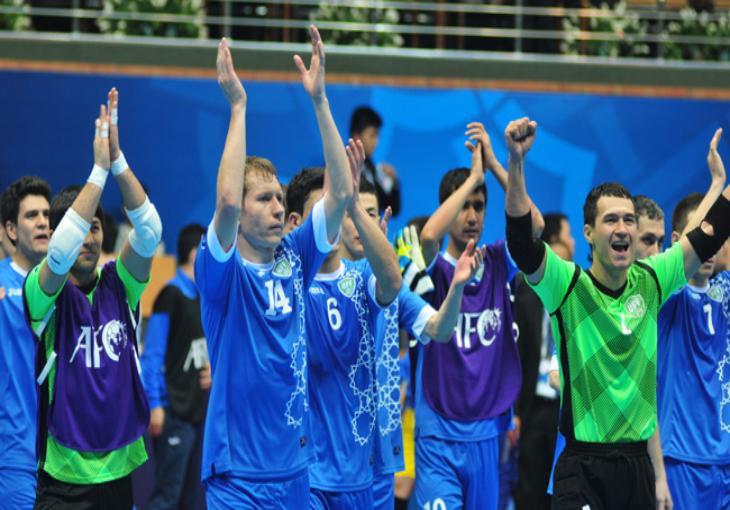 Сборная Узбекистана по футзалу вышла в четвертьфинал чемпионата Азии