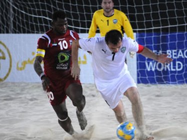 Узбекистан примет участие в отборочном турнире чемпионата мира 2013 по пляжному футболу