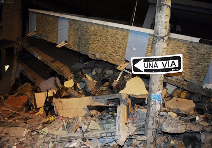 Число жертв землетрясения в Эквадоре достигло 246