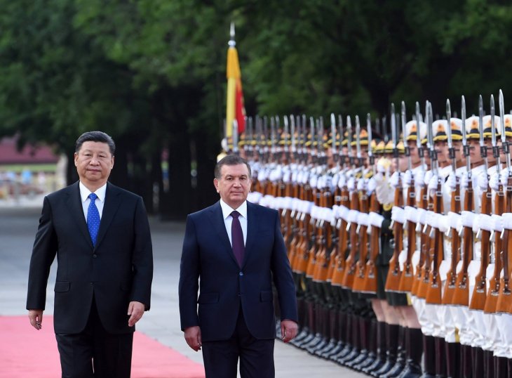 Главы Узбекистана и КНР поддержали строительство ж/д, которая свяжет обе страны  