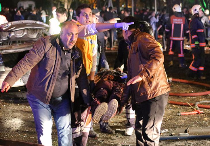 Теракт в столице Турции: более 30 человек погибли, не менее 125 пострадали