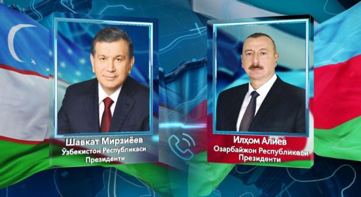 Мирзиёев пригласил Ильхама Алиева посетить Узбекистан: тот предложение принял 