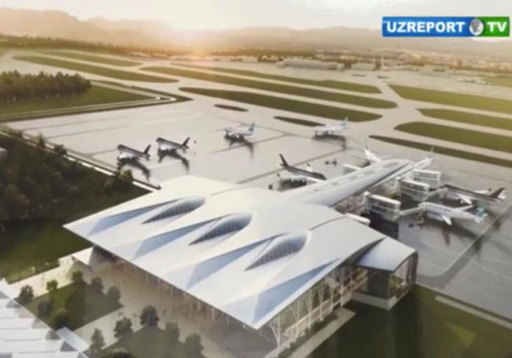 Видео: новый международный терминал аэропорта Ташкент