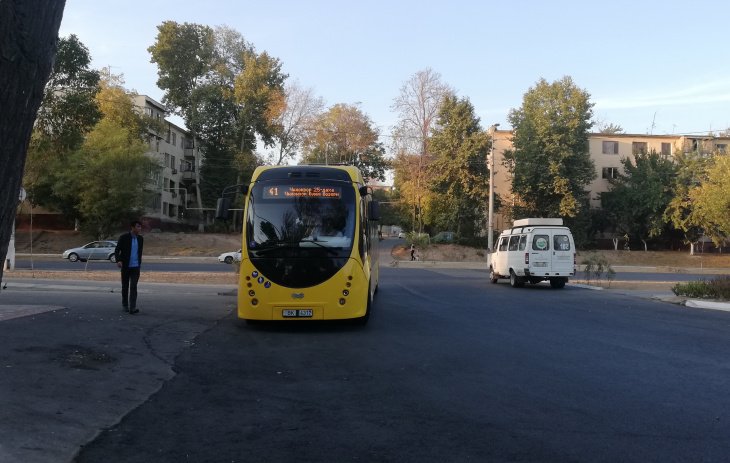 Расходы на зарядку белорусского электробуса в Ташкенте оказались в 10 раз меньше, чем аналога, работающего на дизеле 
