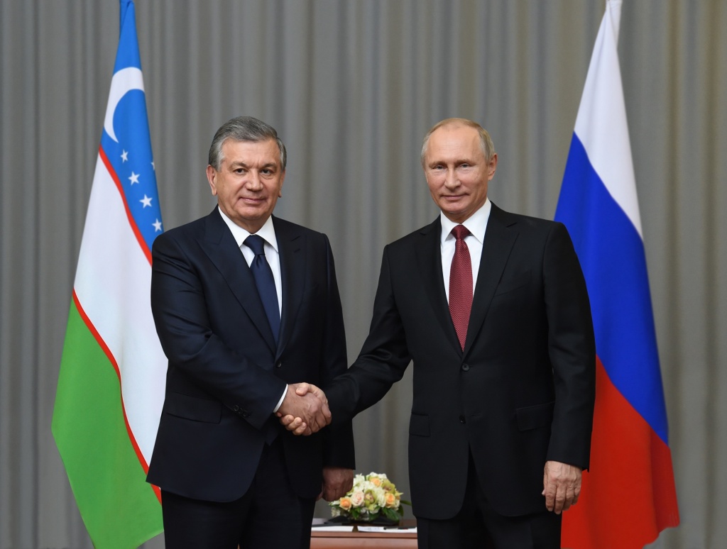 Шавкат Мирзиёев поздравил Владимира Путина с победой на президентских выборах