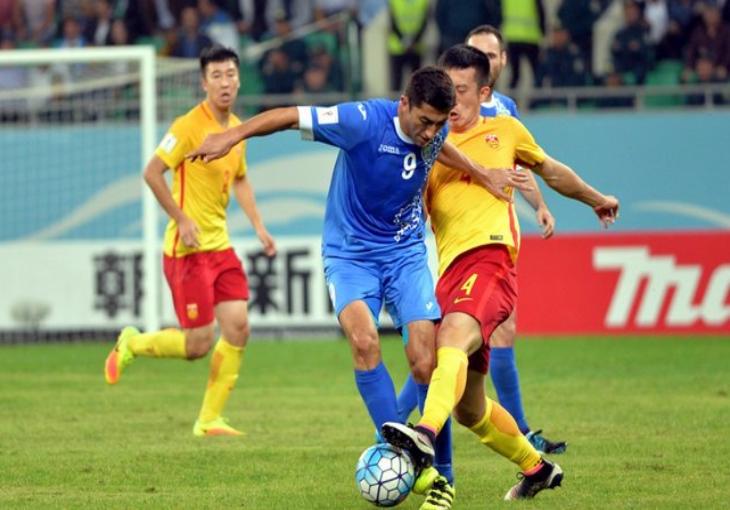 Сборная Узбекистана победила Китай в матче отбора ЧМ-2018