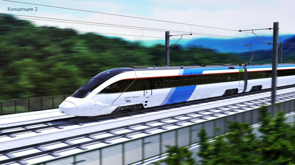 Компания "Узбекистон темир йуллари" объявила конкурс на лучший дизайн высокоскоростного поезда 