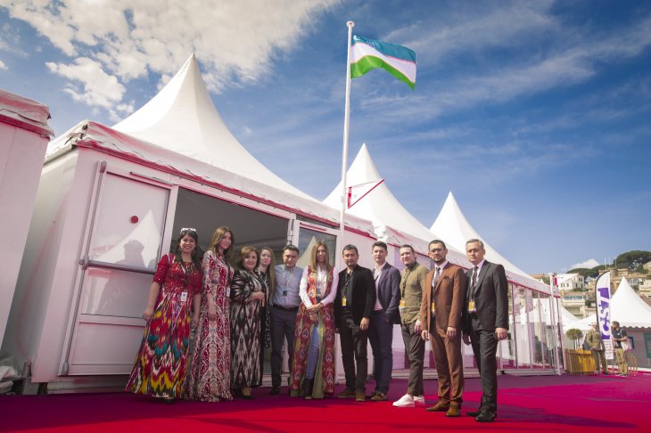 На знаменитом Каннском кинофестивале впервые открылся павильон Узбекистана (фото)