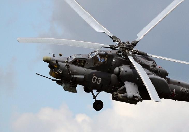 В Сирии потерпел катастрофу российский вертолет Ми-28Н 