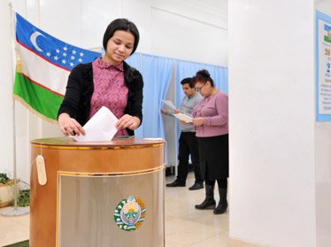 За первые четыре часа выборов в Узбекистане уже проголосовало свыше 7 млн. человек 