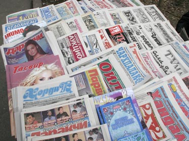 В Узбекистане количество киосков, распространяющих прессу, превысило 1130