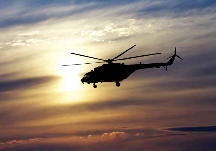 В Чечне разбился вертолет с российскими силовиками