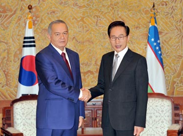 Ташкент и Сеул подписали ряд двусторонних документов 