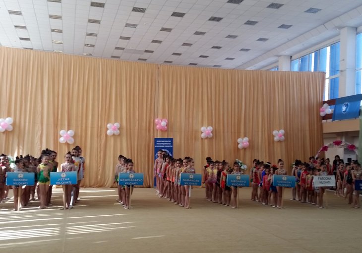 В Ташкенте при поддержке России прошел турнир по художественной гимнастике (видео)
