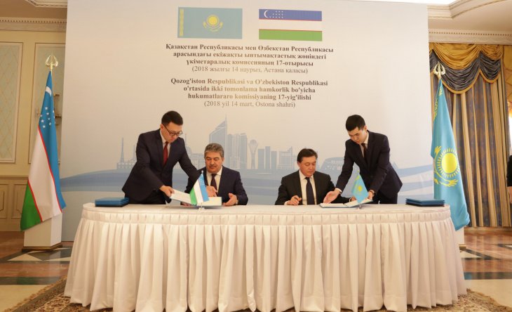 Узбекистан и Казахстан доведут товарооборот до $5 млрд к 2020 году
