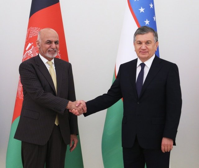 Ашраф Гани пригласил Шавката Мирзиёева посетить Афганистан