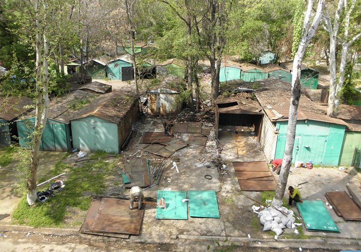 В Ташкенте массово сносят гаражи