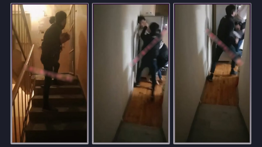 В соцсетях появилось видео, как двое парней врываются в квартиру и избивают ее хозяина. В МВД проводят проверку 