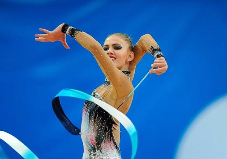 Елизавета Назаренкова завоевала четыре медали на домашнем ЧА по художественной гимнастике 