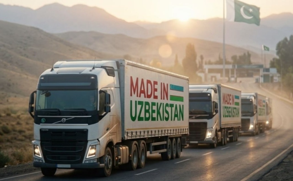 Фрукты и острый перец из Узбекистана выходят на рынок Пакистана