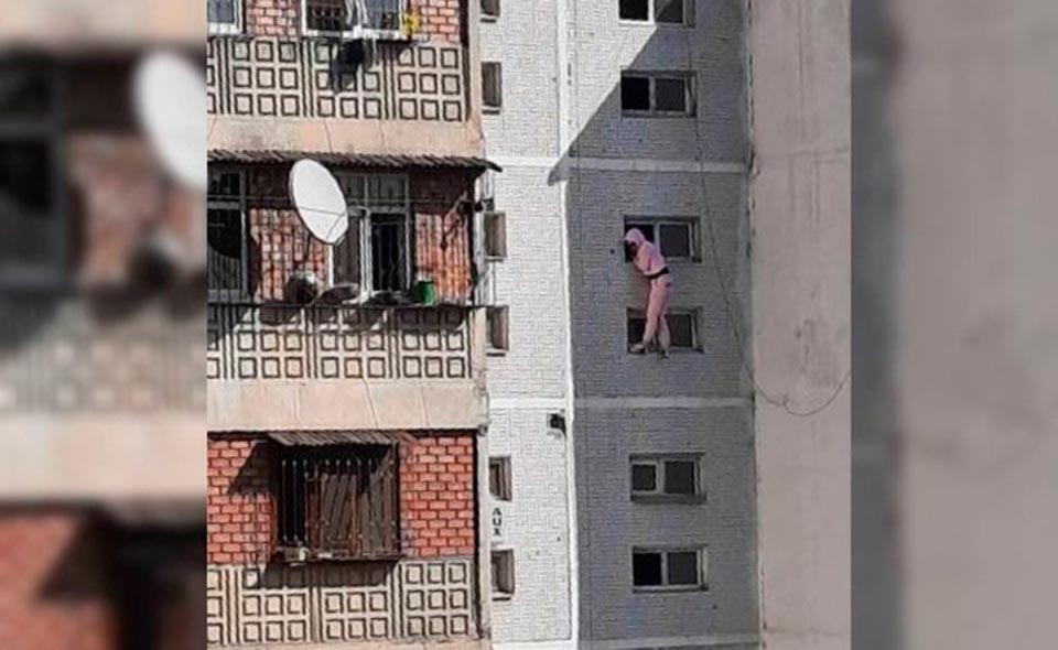Девушка пыталась сброситься с восьмого этажа многоэтажки в Ташкенте   