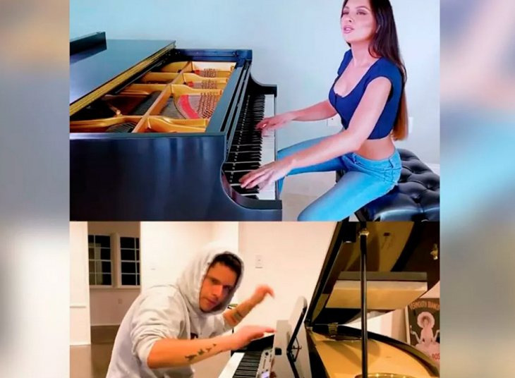 Лола Астанова и известный блогер устроили фортепианный "баттл", исполнив главную тему из "Игры престолов"