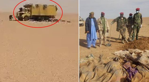 В Сахаре 49 человек погибли от жажды из-за поломки грузовика в пустыне