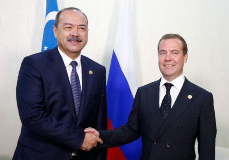 Премьер-министр Узбекистана встретится с Дмитрием Медведевым