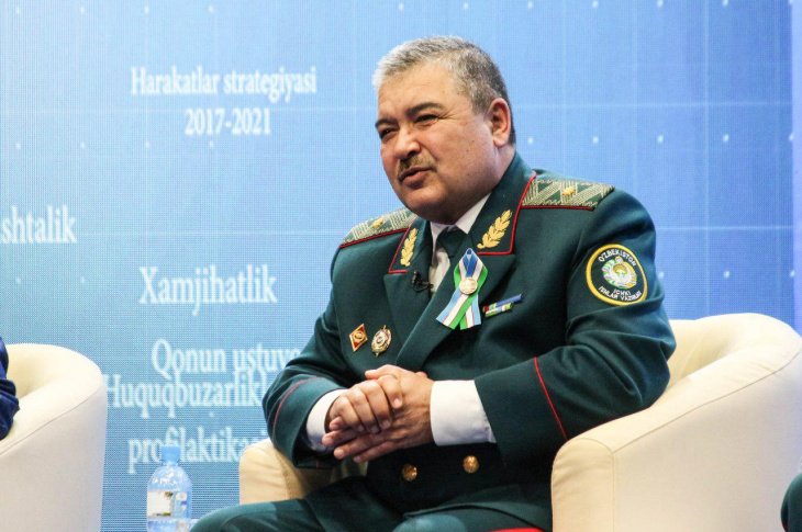 Абдусалом Азизов прибыл в Душанбе для участия в совете глав МВД государств-участников СНГ