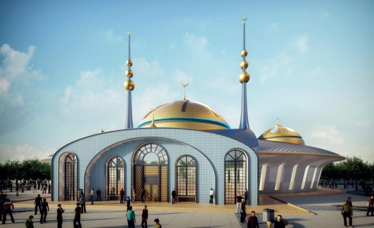 В Намангане строят тематический парк с мечетью на 3,5 тысячи человек 