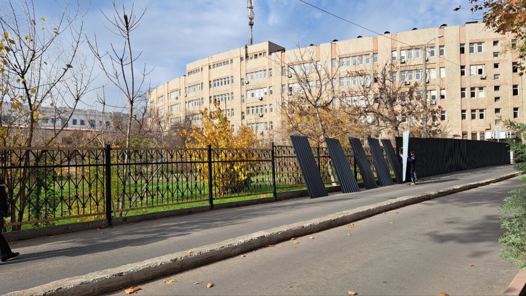 Ташкентцы снова обеспокоены застройкой на месте зеленой зоны