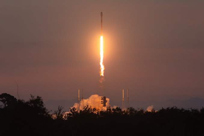 SpaceX установила рекорд по количеству запуска одн