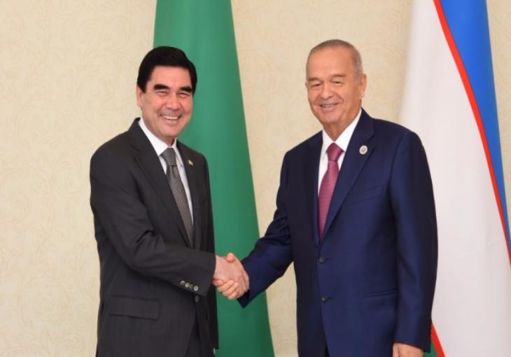 Ислам Каримов встретился с президентом Туркменистана 