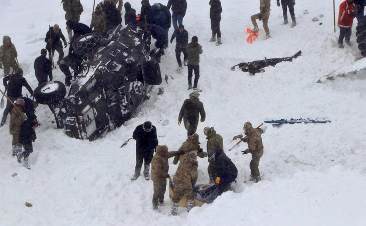 Мирзиёев выразил соболезнования Эрдогану в связи с многочисленными жертвами и пострадавшими из-за схода лавины