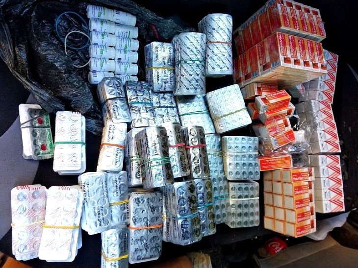 СГБ изъяла около 22 тысяч таблеток психотропного препарата "Трамадол". Большая часть из них контрабандой завезена из Казахстана  
