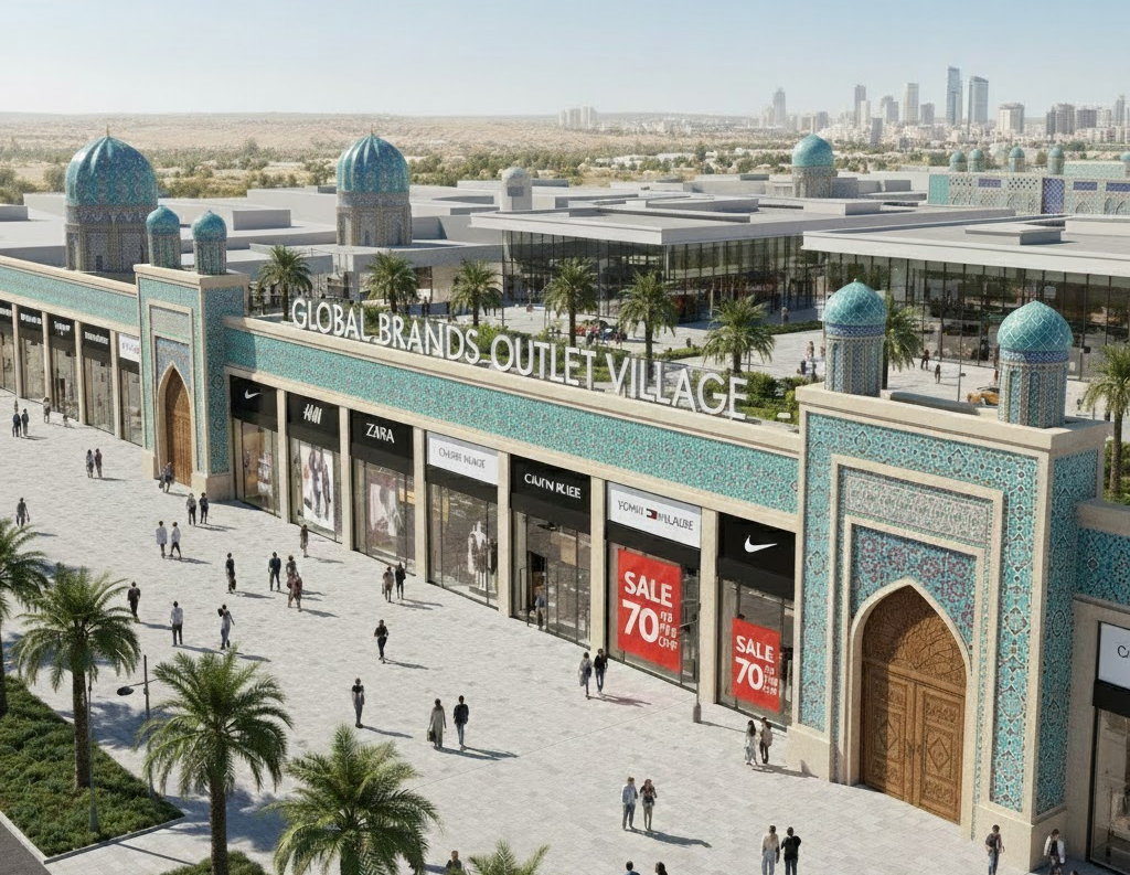 Мировые бренды со скидками. В Узбекистане построят сеть аутлетов в национальном стиле