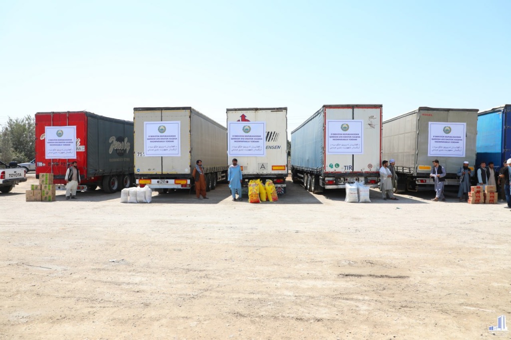 Узбекистан направил в Афганистан гуманитарную помощь по случаю Курбан хайита