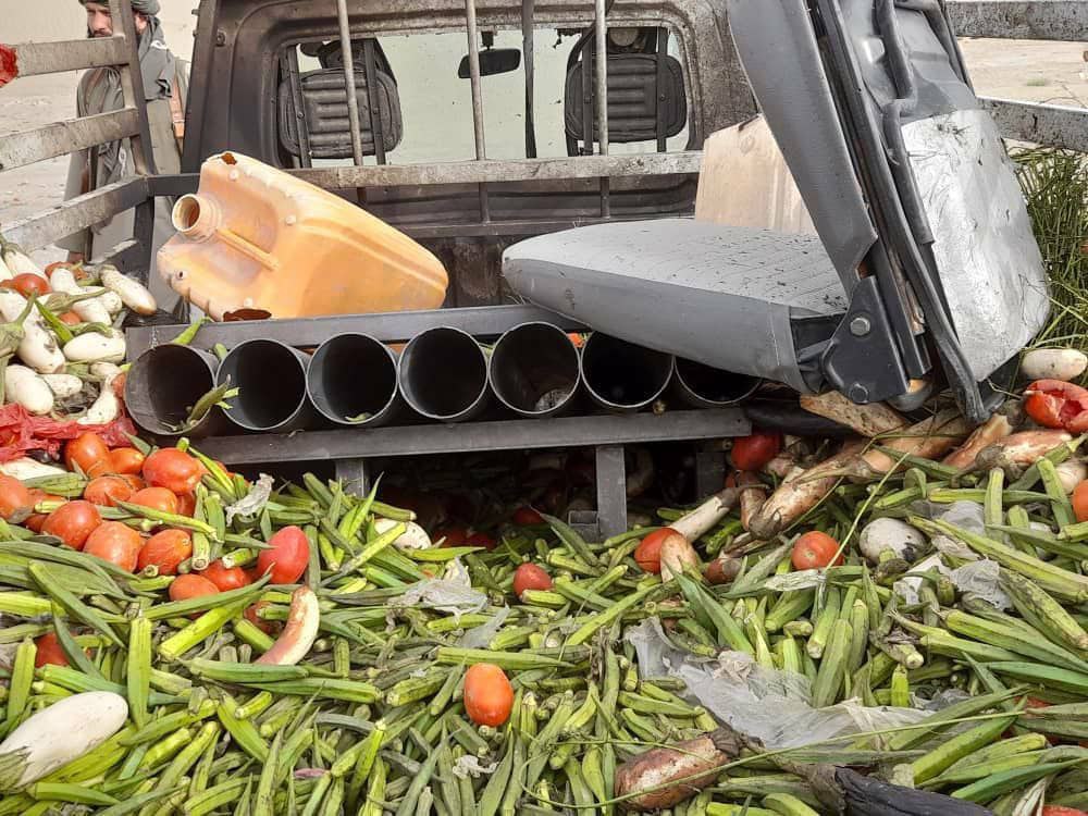 Обстрел территории Узбекистана реактивными снарядами производился из самодельного устройства, замаскированного в кузове грузовика с овощами 