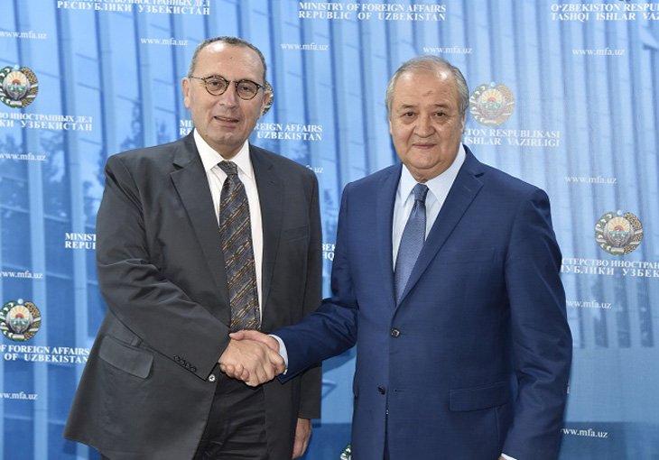 Абдулазиз Камилов и Стефано Мансервиси договорились о создании Подкомитета по сотрудничеству в целях развития